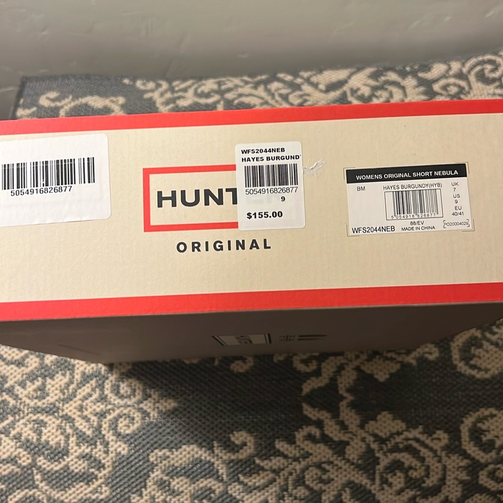 Women’s Hunter Original Short Nebula Boots Brand New in Box - Picture 4 of 16